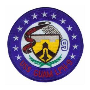 USS Guam LPH-9 Ship Patch