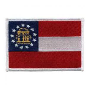 Georgia State Flag Patch