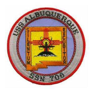 USS Albuquerque SSN-706 Patch