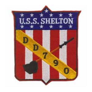 USS Shelton DD-790 Ship Patch