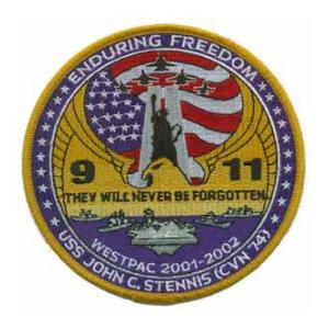 Operation Enduring Freedom USS John C. Stennis CVN-74 Patch