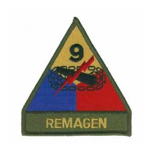 9th Armored Division Patch