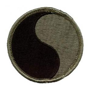 29th Infantry Division Patch  Foliage Green (Velcro Backed)