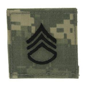 Army Staff Sergeant with Velcro Backing (Digital All Terrain)