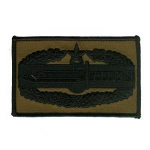 Combat Action Badge 2nd Award Patch Subdued