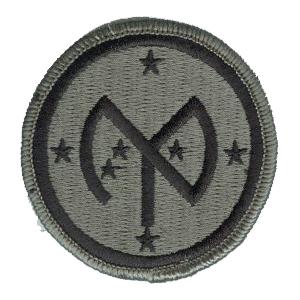 27th Infantry Division Patch Foliage Green (With Hook Fastener)