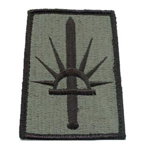 New York National Guard Headquarters Patch Foliage Green (Velcro Backed)