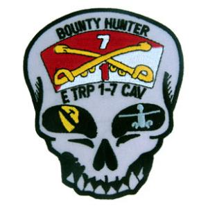 E Troop  1/7 Air Cavalry Regiment Bounty Hunter Patch