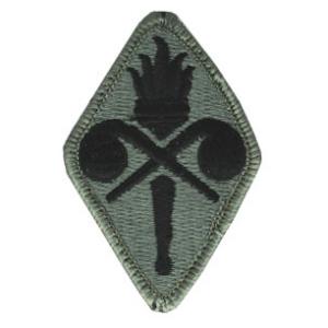 Chemical Corps Center & School Patch Foliage Green (Velcro Backed)