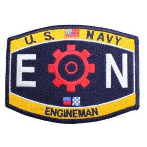 USN RATE EN Engineman Patch