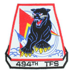 494th Tactical Fighter Squadron Patch