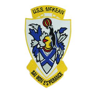 USS McKean DD-784 Ship Patch