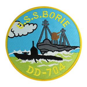 USS Borie DD-704 Ship Patch