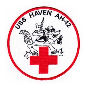 USS Haven AH-12 Ship Patch