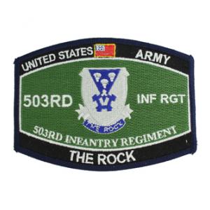 Army 503rd Infantry Regiment MOS Patch