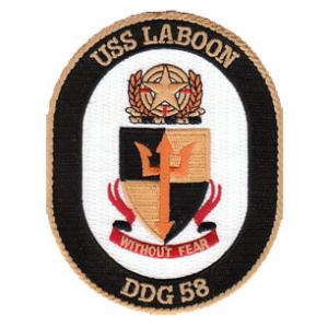 USS Laboon DDG-58 Ship Patch
