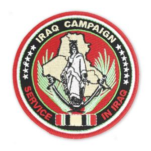 Iraq Campaign Service Medal Patch