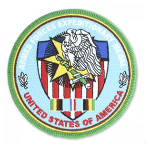 Armed Forces Expeditionary Medal Patch