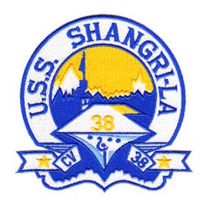 USS Shangri-La CV-38 Ship Patch