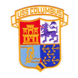 USS Columbus CG-12 Ship Patch