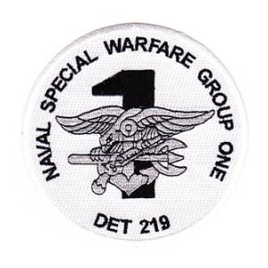 Naval Special Warfare Group One, DET 219 Patch