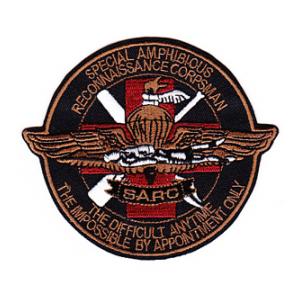USMC Special Amphibious Reconnaissance Corpsman (SARC) Patch