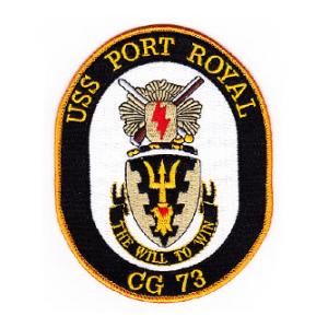 USS Port Royal CG-73 Ship Patch