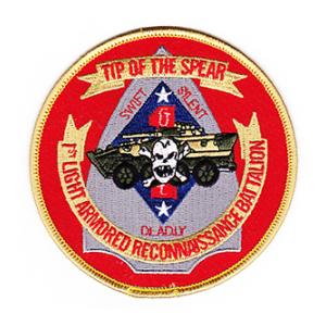 USMC 1st Light Armor Recon Battalion Patch