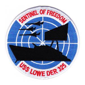 USS Lowe DER-325 Patch