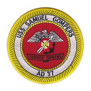 USS Samuel Gompers AD-37 Patch