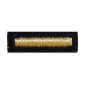 Army Overseas Service Stripe (Female) - Gold on Blue