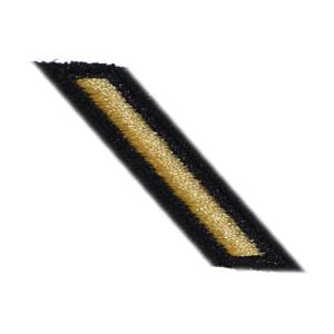 Army Service Stripe (Female) - Gold on Blue