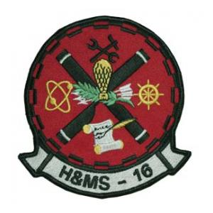 Marine Headquarters and Maintenance Squadron H&MS -16 Patch