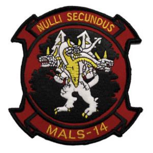 Marine Aviation Logistics Squadron MALS-14 Patch (NULLI SECUNDUS)