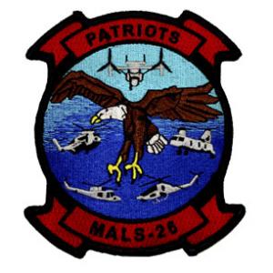 Marine Aviation Logistics Squadron MALS-26 Patch (PATRIOTS)