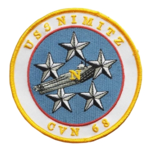 USS Nimitz CVN-68 Ship Patch
