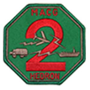 Marine Air Command Group MACG-02 Hedron patch