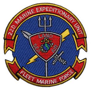 22nd Marine Expeditionary Unit Fleet Marine Force Patch