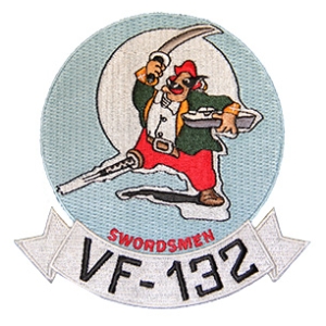 Navy Fighter Squadron VF-132 Swordsmen Patch