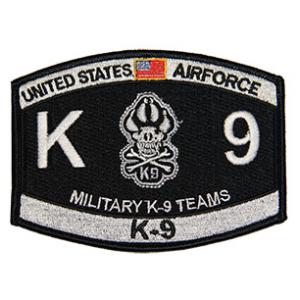 Air Force Military K-9 Patch