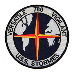 USS Stormes DD-780 Ship Patch