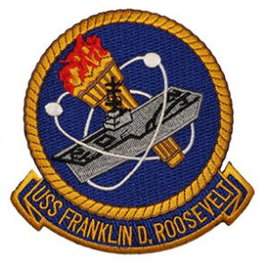 USS Franklin D. Roosevelt CV-42 Ship Patch