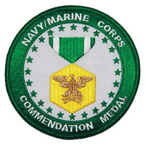 Navy and Marine Corps Commendation Medal Patch