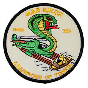 Marine Light Helicopter Squadron HML-369 Patch (MARHUKER/CHAMPIONS OF TONKIN)