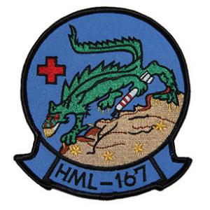 Marine Light Helicopter Squadron HML-167 Patch