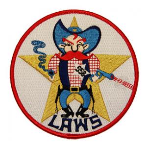 USS Laws DD-558 Ship Patch