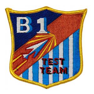 Air Force B-1 Test Team Patch