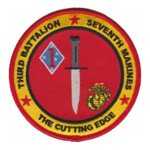 3rd Battalion / 7th Marines Patch