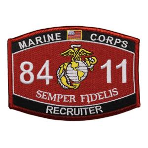 USMC MOS 8411 Recruiter Patch