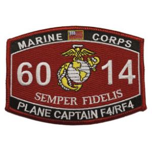 USMC MOS 6014 Plane Captain F4/RF4 Patch